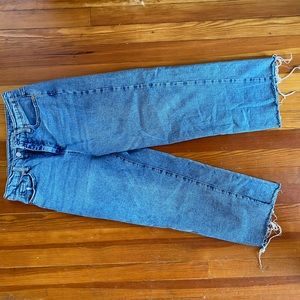 High rise skater jeans